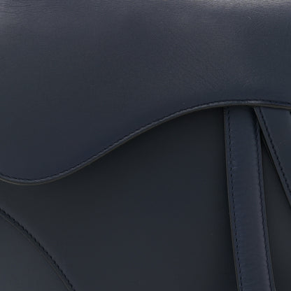 Christian Dior Calfskin Saddle Bag Navy 8 of 14