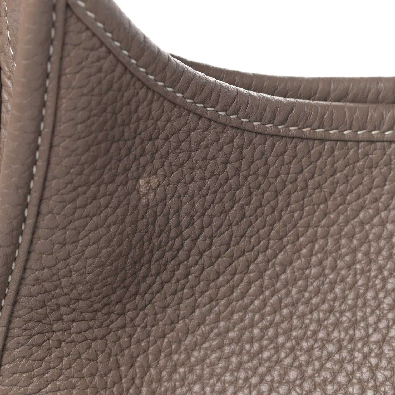 Hermes Taurillon Clemence Evelyne III PM Etoupe 5 of 6