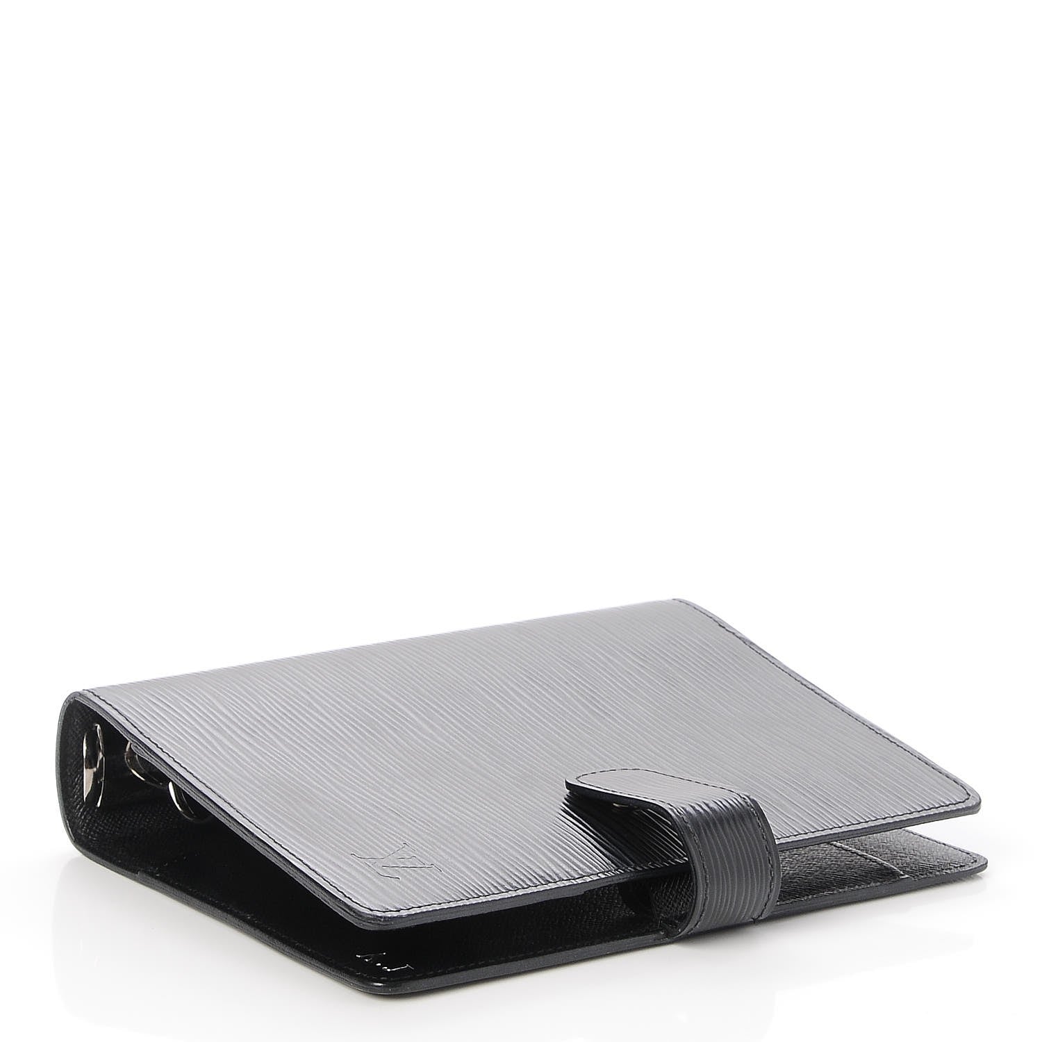 Louis Vuitton Epi Medium Ring Agenda Cover Black 4 of 7