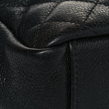 Saint Laurent Sheepskin Tri-Quilt Monogram Medium College Bag Black 11 of 20