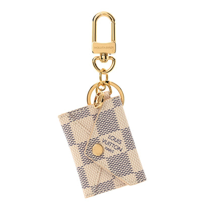 Louis Vuitton Damier Azur Kirigami Pouch Bag Charm Key Holder 1 of 3