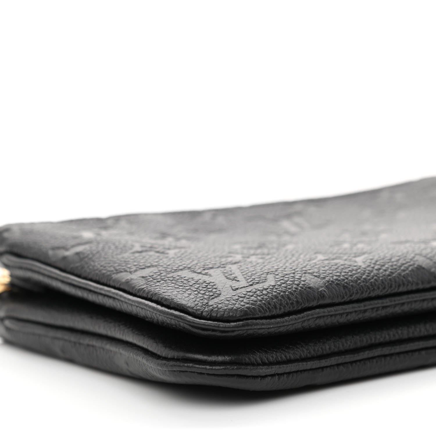 Louis Vuitton Empreinte Double Zip Pochette Black 10 of 12