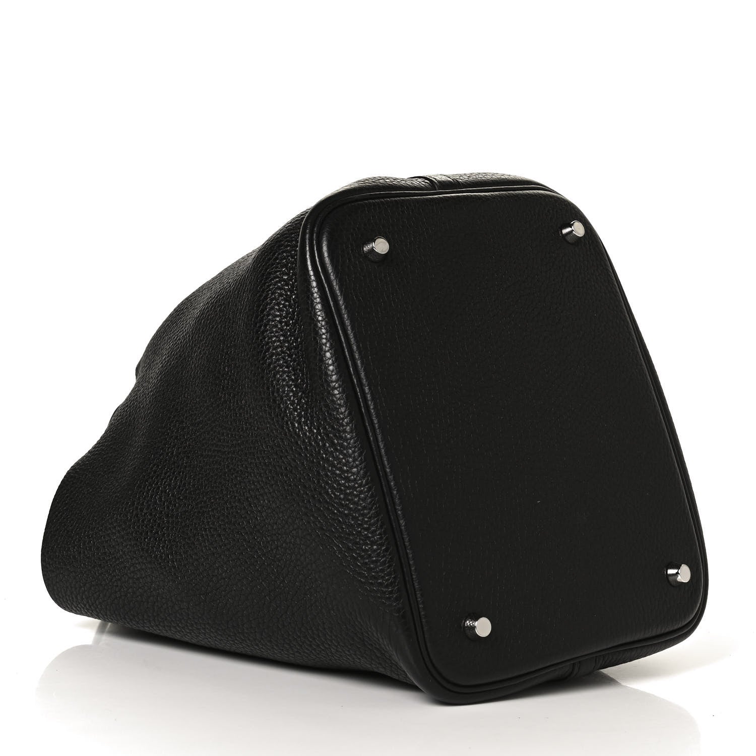 Hermes Taurillon Clemence Picotin Lock 22 MM Black 4 of 14