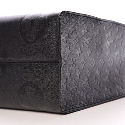 Louis Vuitton Empreinte Monogram Giant Onthego GM Black 9 of 10