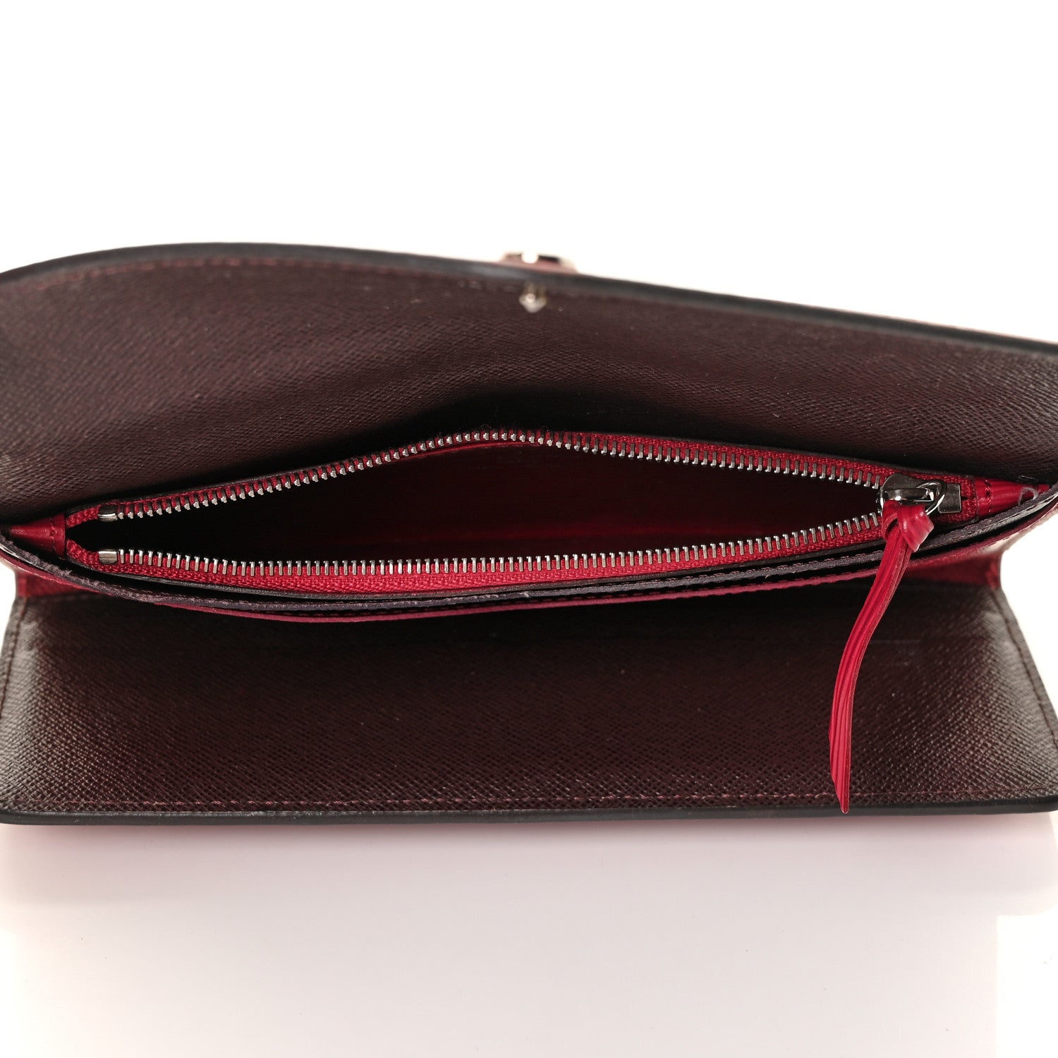 Louis Vuitton Epi Josephine Wallet Fuchsia 6 of 15