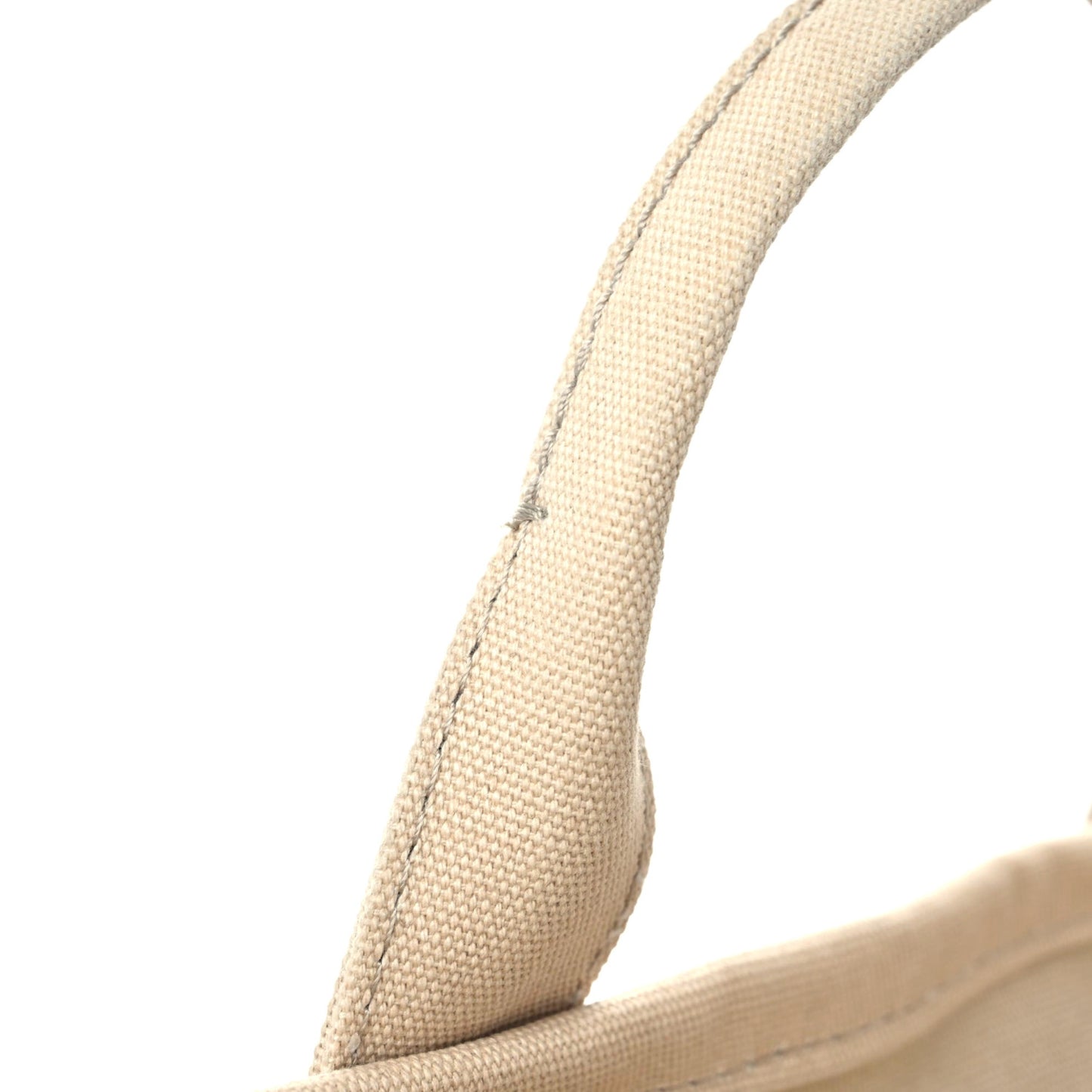 Cotton Canvas Medium The Traveler Tote Bag Beige