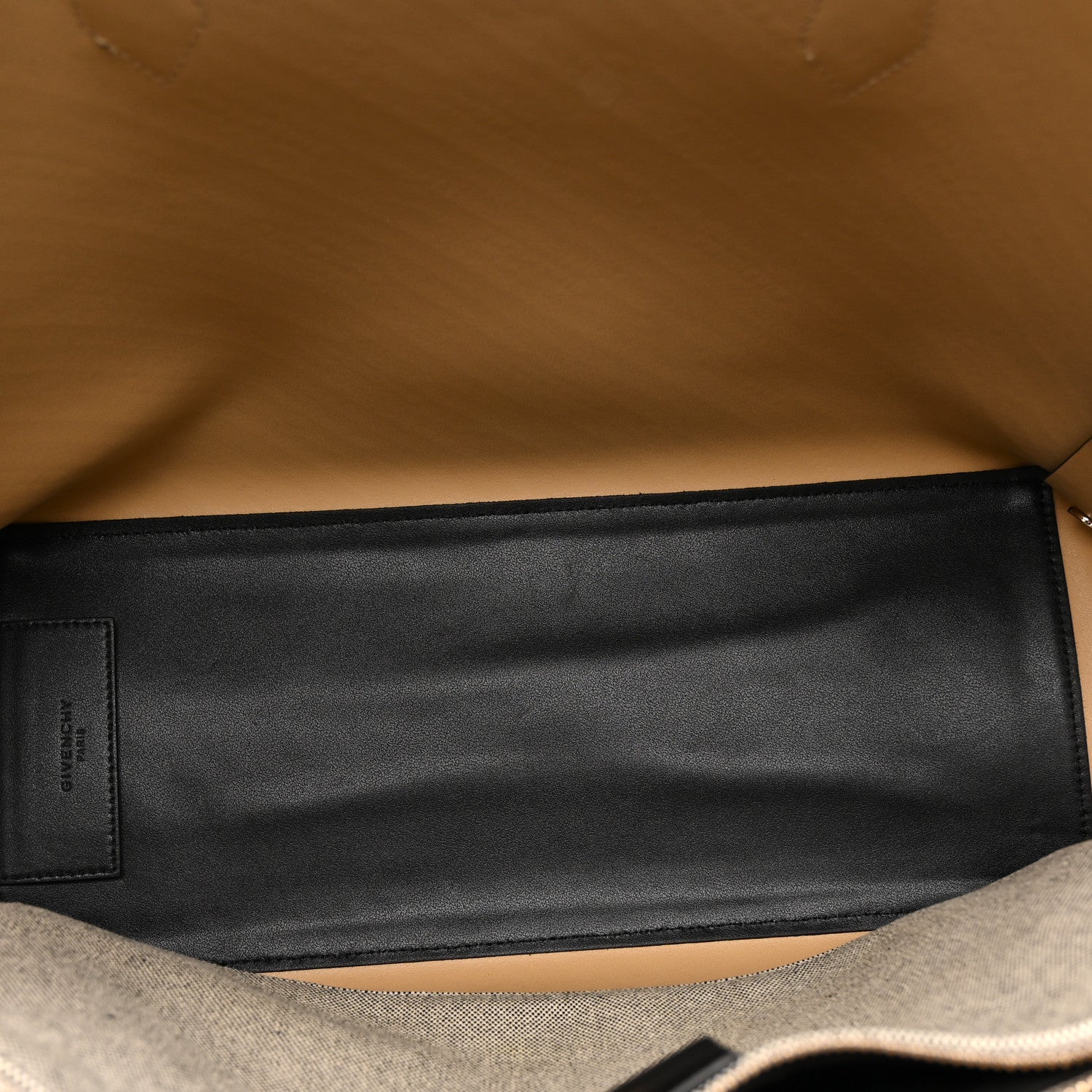 Givenchy Calfskin Chain Embossed Medium Bond Shopper Tote Black 5 of 12