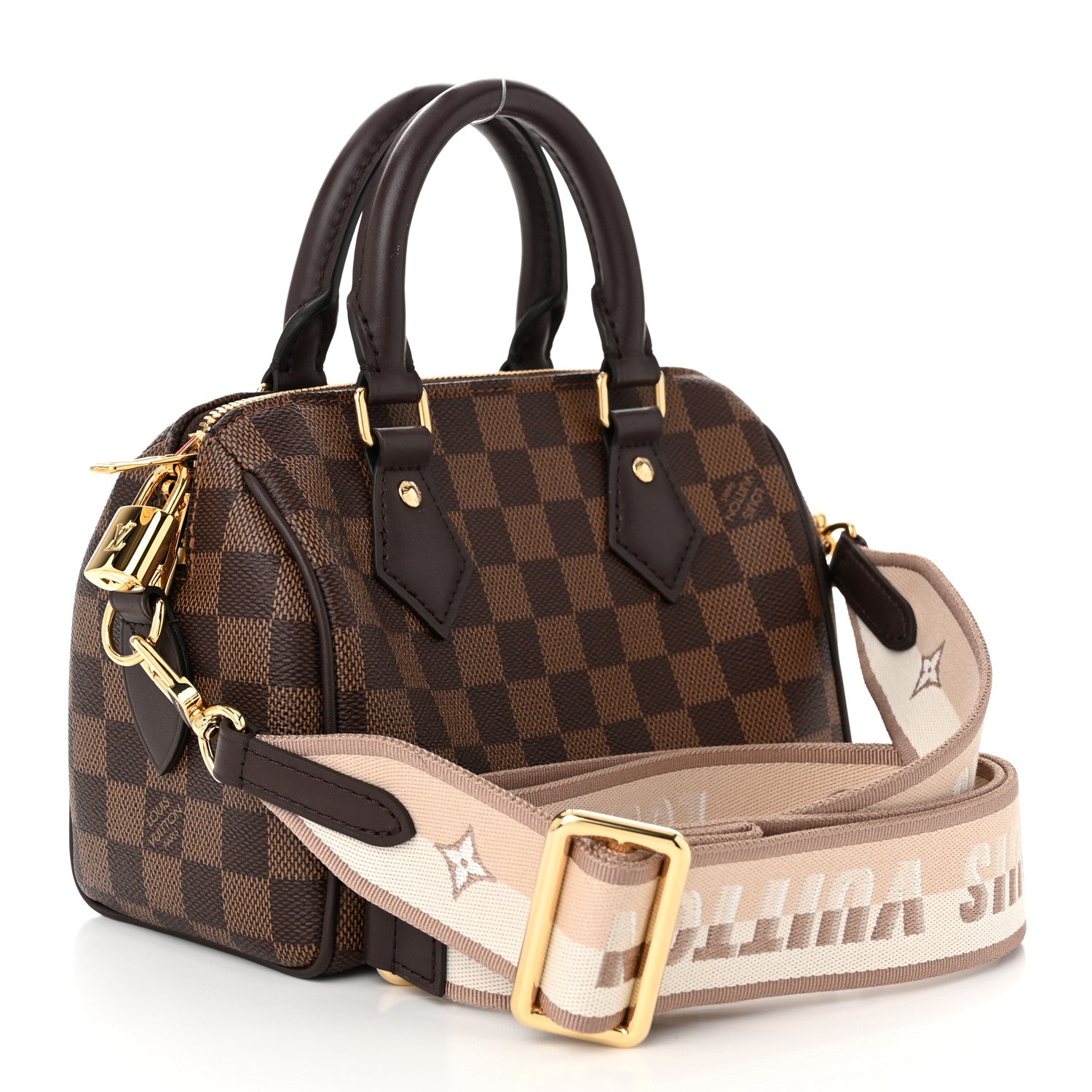 Louis Vuitton Damier Ebene Speedy Bandouliere 20 3 of 9