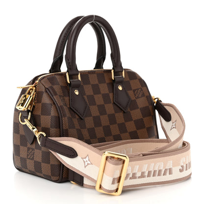 Louis Vuitton Damier Ebene Speedy Bandouliere 20 3 of 9