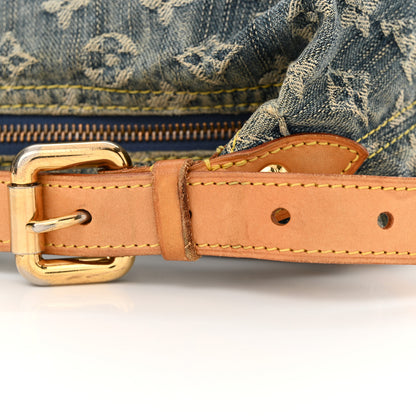 Louis Vuitton Monogram Denim Baggy PM Blue 17 of 17