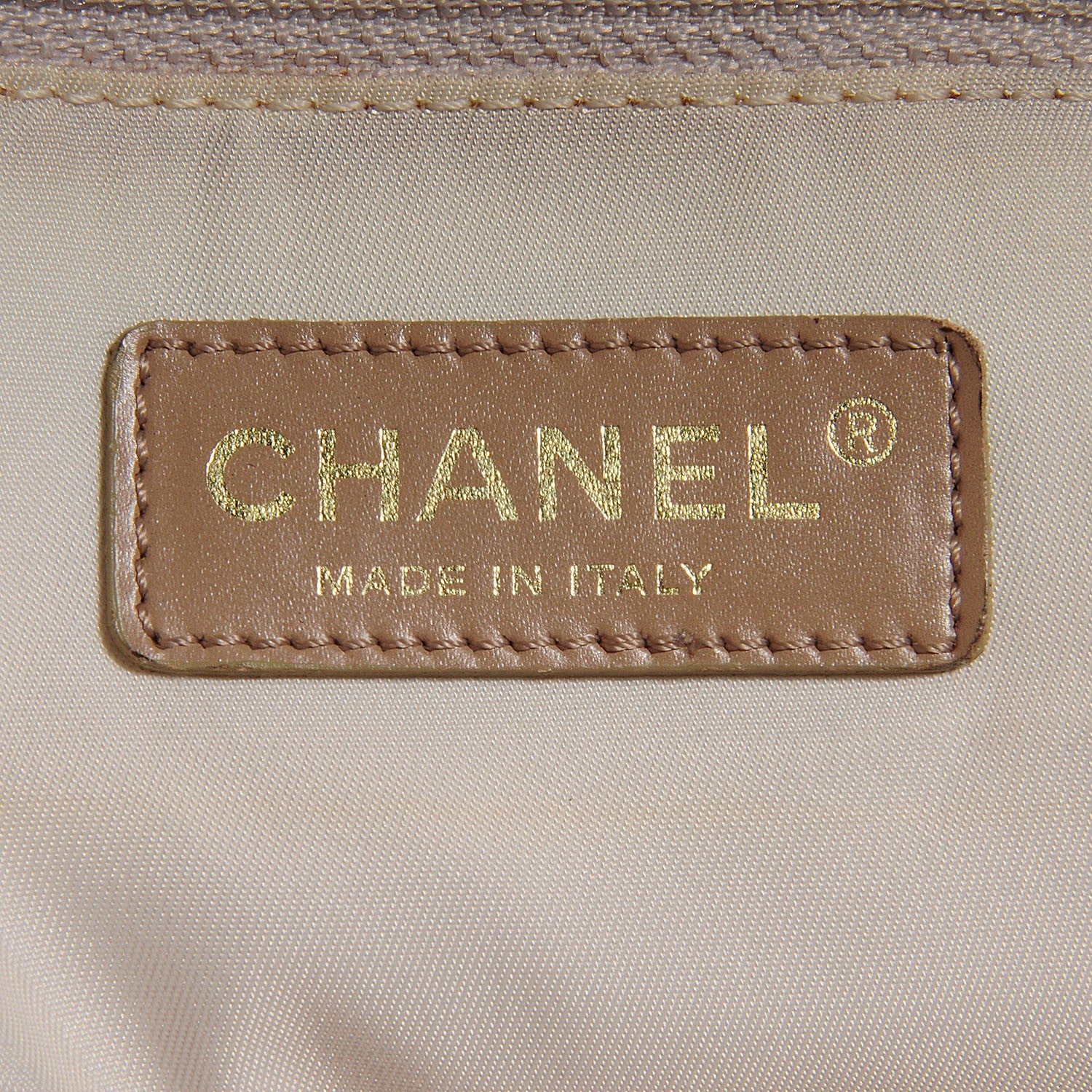 Chanel Nylon Medium Travel Tote Beige 6 of 7