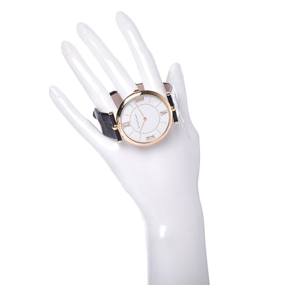 Van Cleef & Arpels 18K Rose Gold Alligator Diamond 42mm Pierre Arpels Automatic Watch 2 of 10