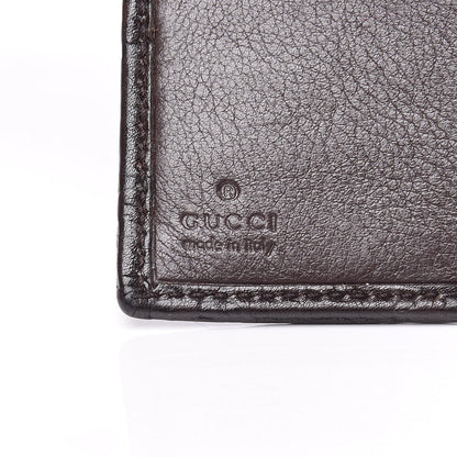 Gucci Guccissima D Ring Compact Wallet Brown 6 of 7