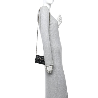 Chanel Caviar Quilted Clutch With Chain Black 2 of 12