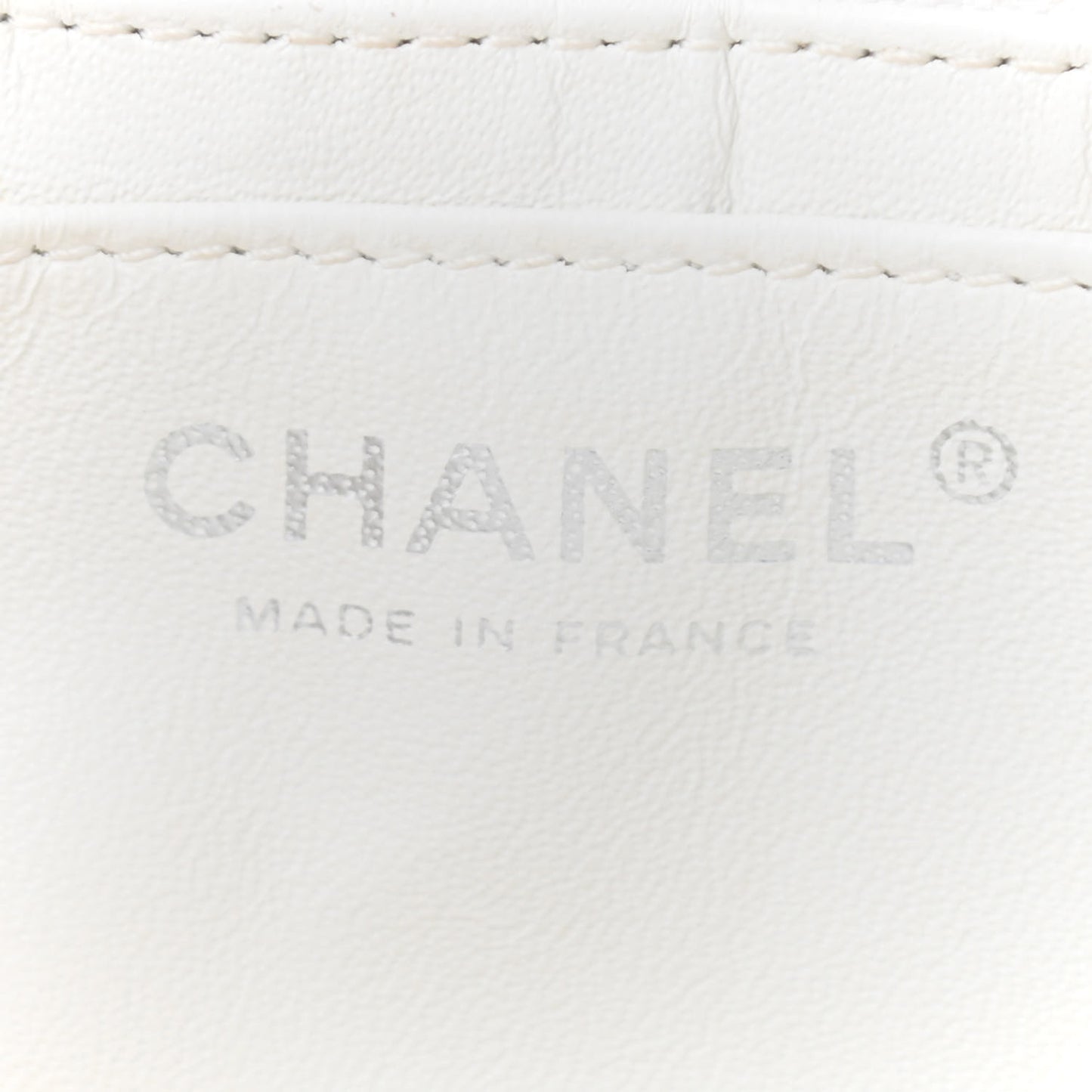 Caviar Quilted XL Jumbo Single Flap White