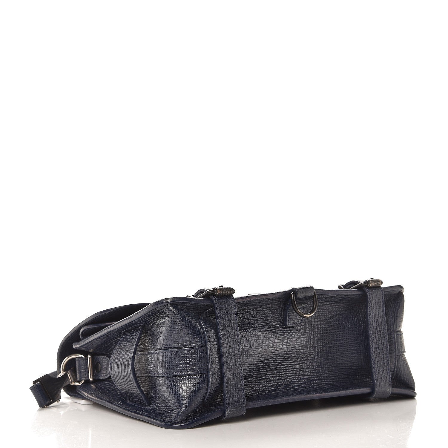 Proenza Schouler Linosa Calfskin PS11 Classic Shoulder Bag Navy 4 of 11