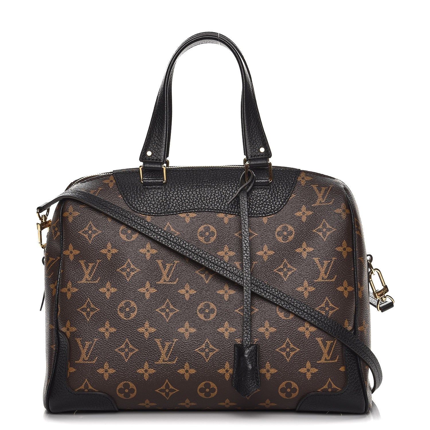 Louis Vuitton Monogram Retiro NM Black 1 of 8