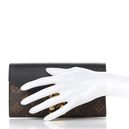 Louis Vuitton Monogram Pallas Wallet Black 2 of 6