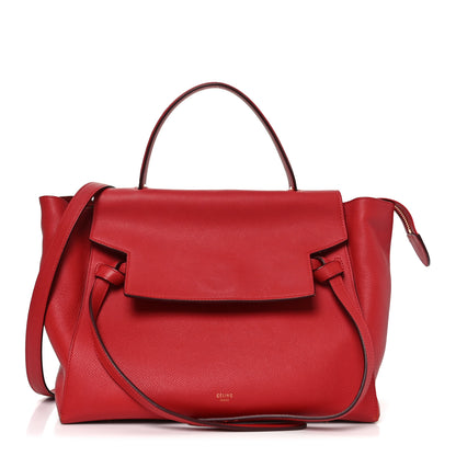 Celine Grained Calfskin Mini Belt Bag Coquelicot 1 of 10