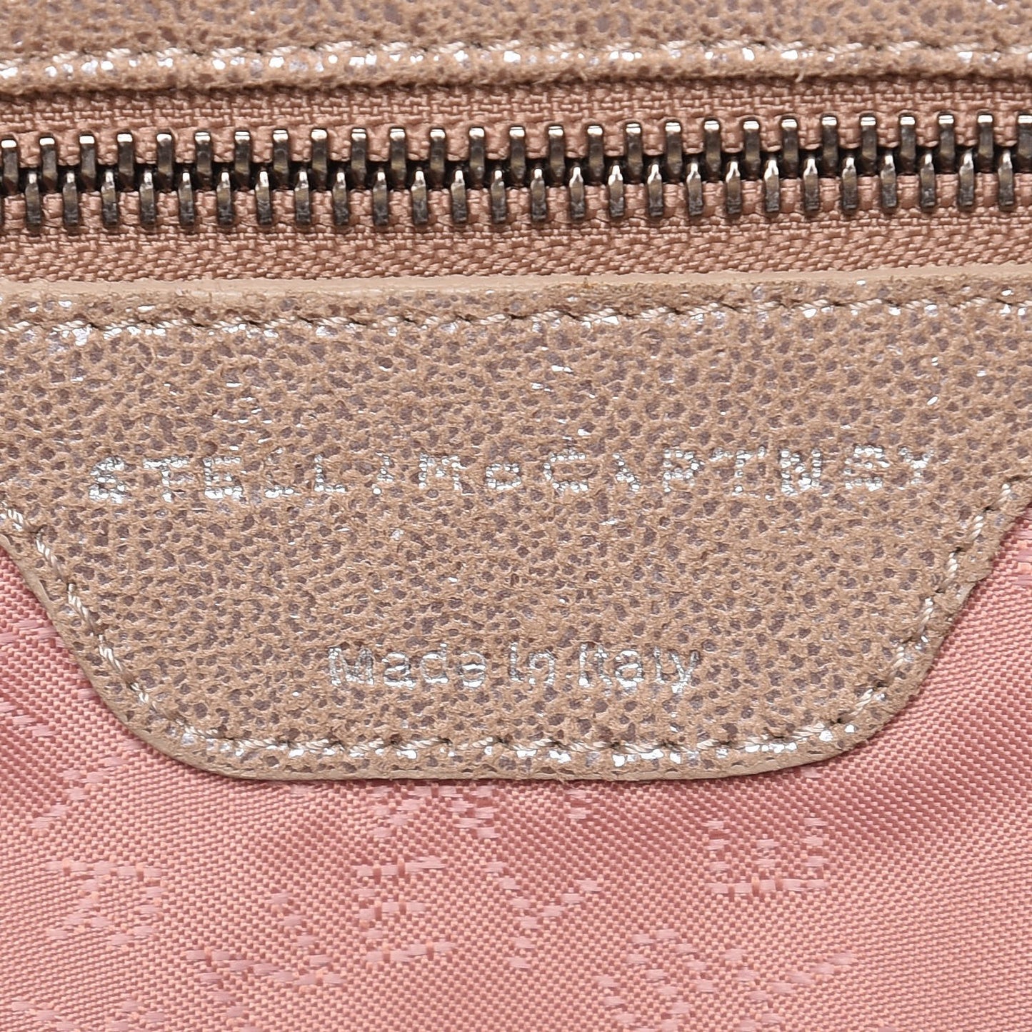 Shaggy Deer Small Falabella Tote Taupe