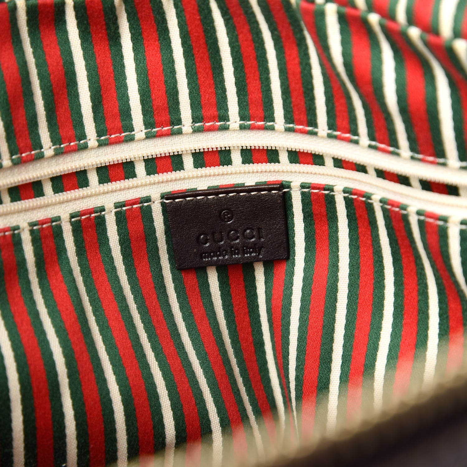 Gucci Monogram New Britt Medium Boston Dark Brown 8 of 11