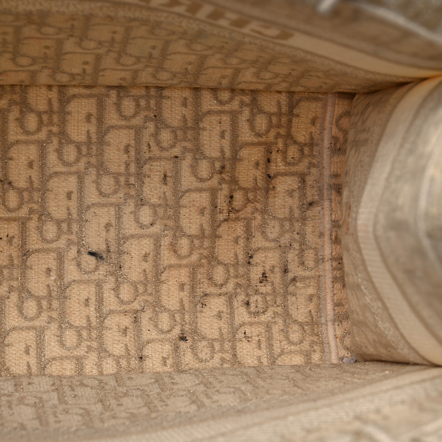 Christian Dior Oblique Medium Book Tote Gold Multicolor 12 of 17