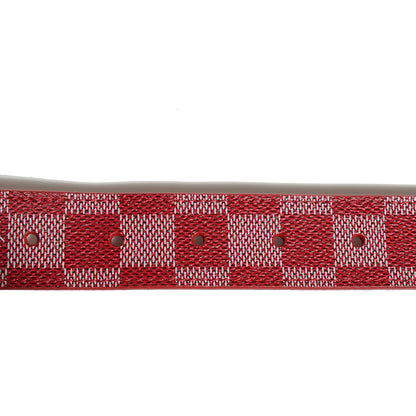 Louis Vuitton Damier Couleurs Tresor Belt 90 36 Carmine 6 of 7