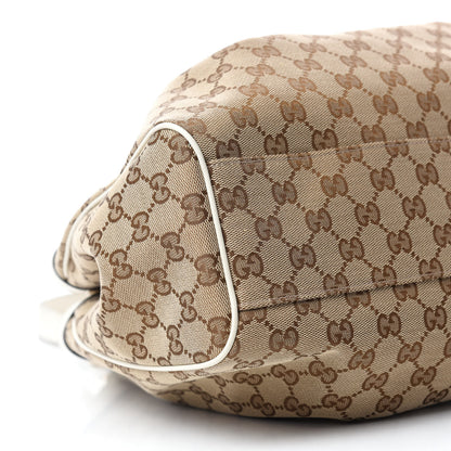 Gucci Monogram Shoulder Bag White 6 of 10