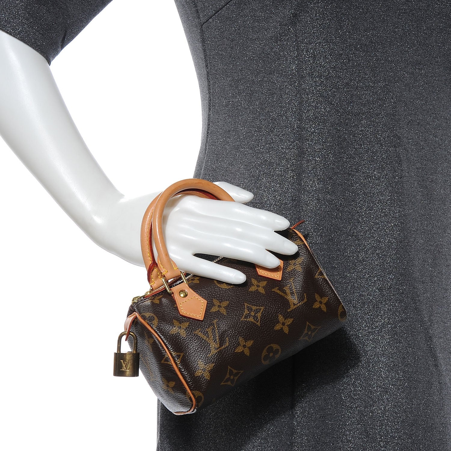 Louis Vuitton Monogram Mini Sac HL Speedy 2 of 7