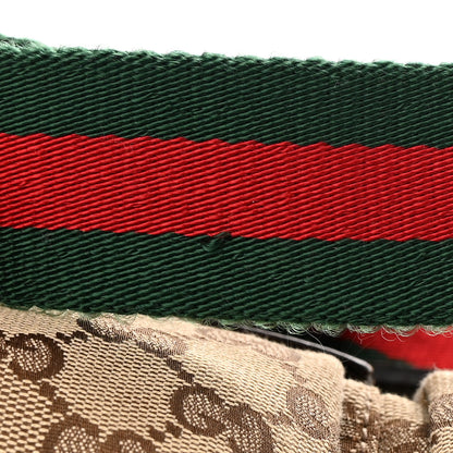Gucci Monogram Web Belt Bag Dark Brown 17 of 17
