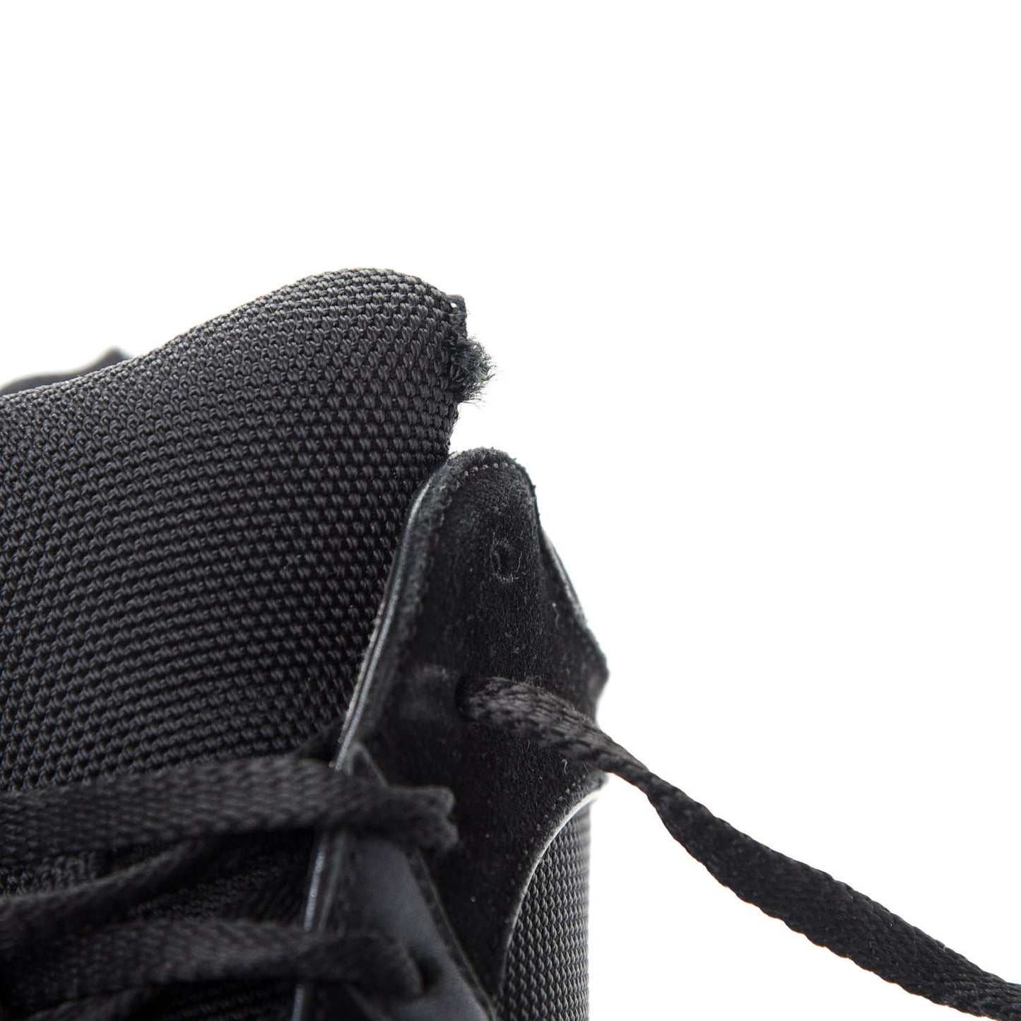 Toile Suede Calfskin CC Sneakers 35.5 Black