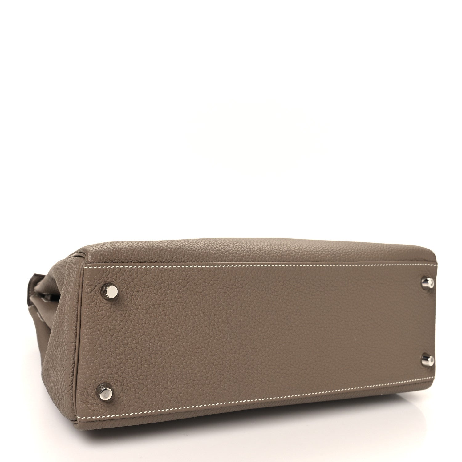Hermes Togo Kelly Retourne 32 Etoupe 4 of 11