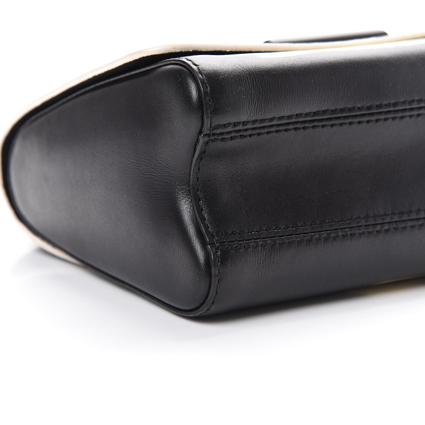 Calfskin Twist Shoulder Bag PM Light Gold