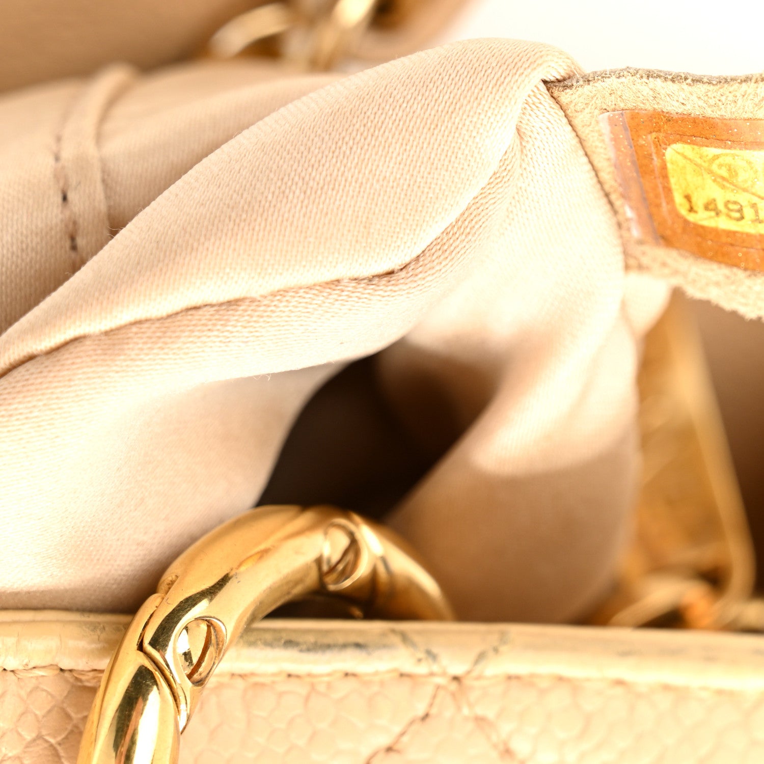 Chanel Caviar Quilted Grand Shopping Tote GST Beige Clair 7 of 11