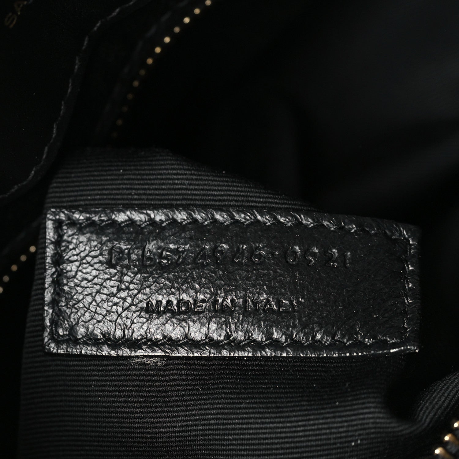 Saint Laurent Calfskin Y Quilted Monogram Medium Loulou Chain Satchel Black 7 of 11