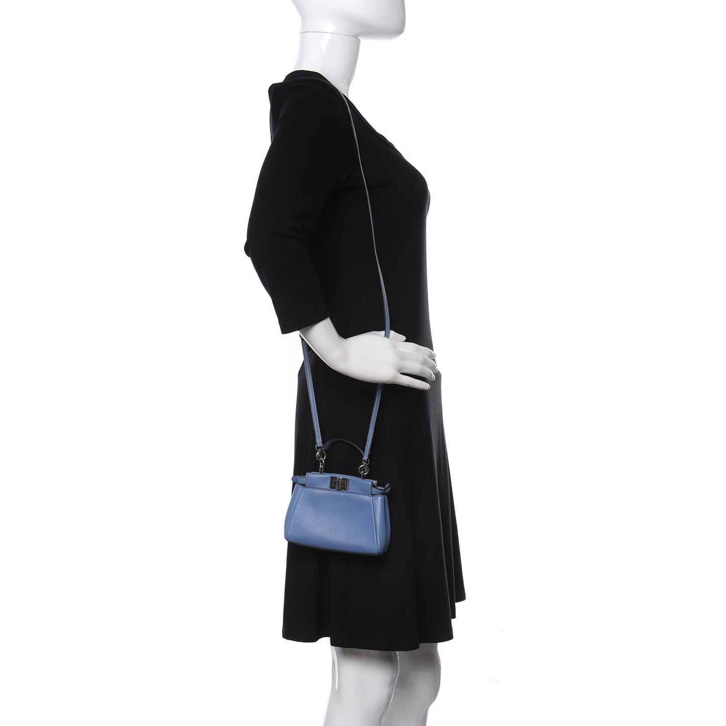 Shiny Nappa Micro Peekaboo Iconic Satchel Nebula