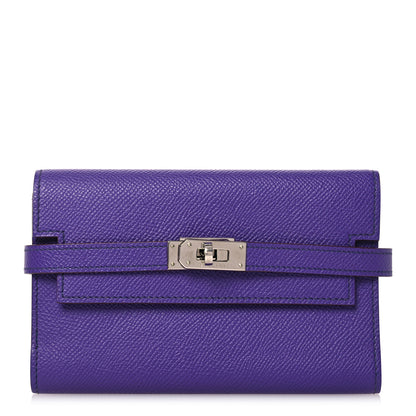 Hermes Epsom Medium Kelly Wallet  Crocus 1 of 13