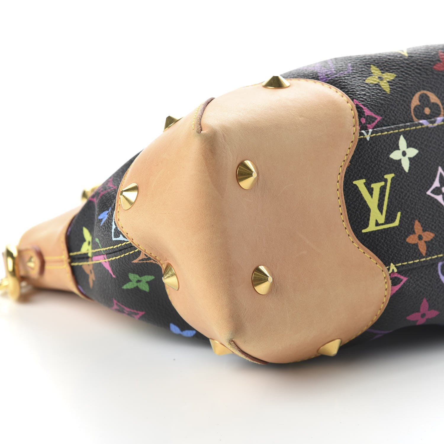 Louis Vuitton Monogram Multicolor Judy MM Black 6 of 9