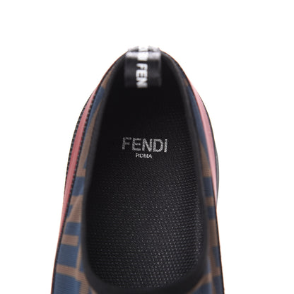 Fendi Technical Mesh FF Sneakers 39.5 Tobacco Red 8 of 10
