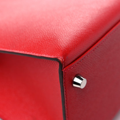 Hermes Epsom Kelly Sellier 32 Rouge Casaque 10 of 15