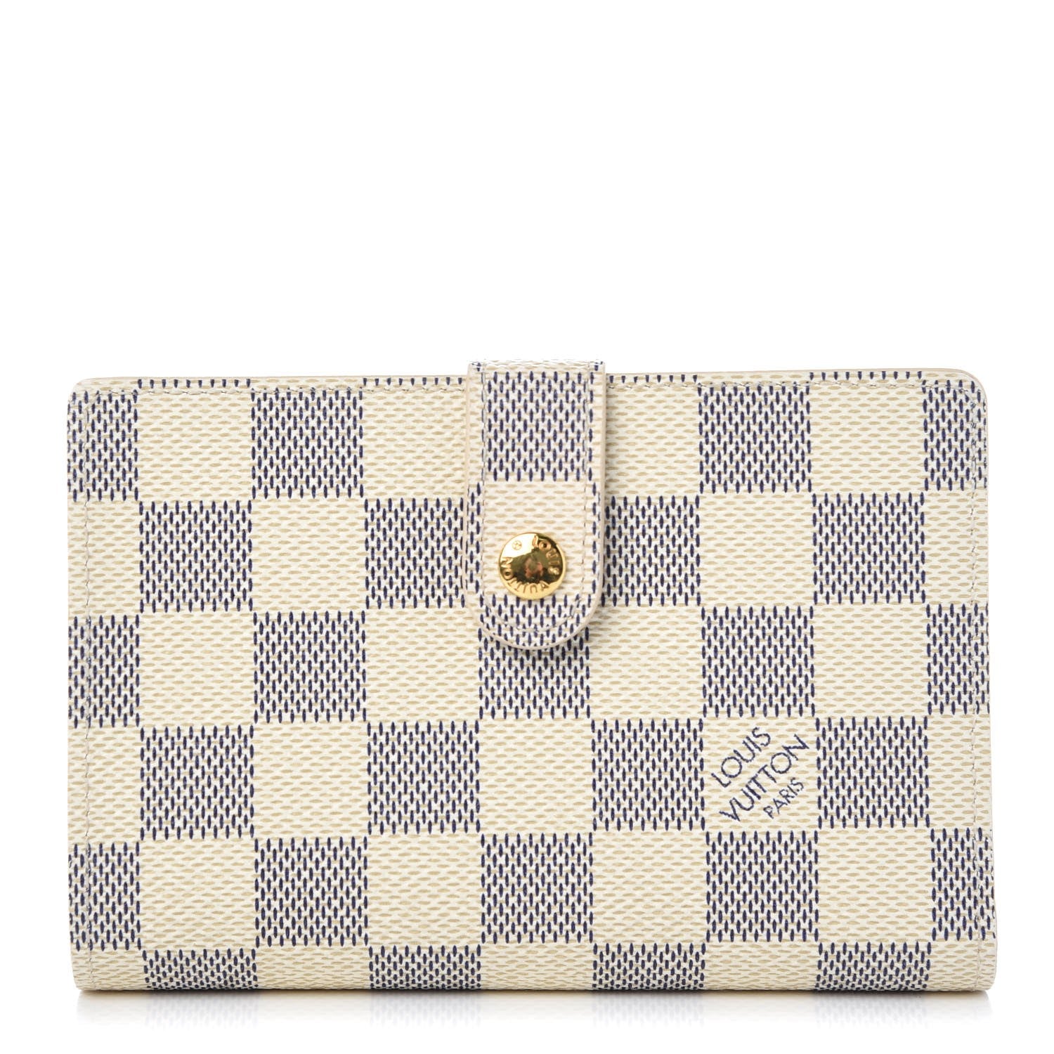 Louis Vuitton Damier Azur French Purse Wallet 1 of 8