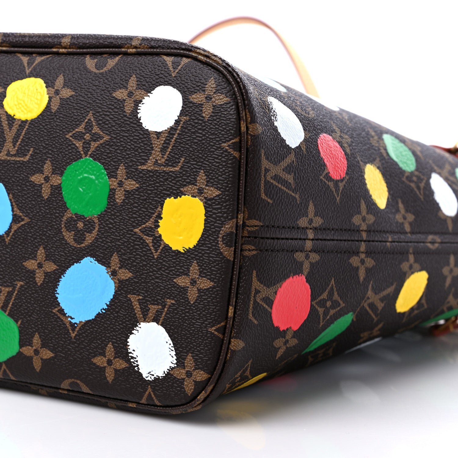 Louis Vuitton LV X YK Monogram Dots Neverfull MM 10 of 12