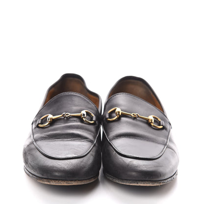 Gucci Calfskin Womens Jordaan Loafers 38 Black 2 of 8