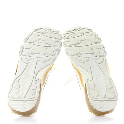 Valentino Garavani X UNDERCOVER Calfskin Womens Lovers Bounce Sneakers 38 White Multicolor 5 of 10