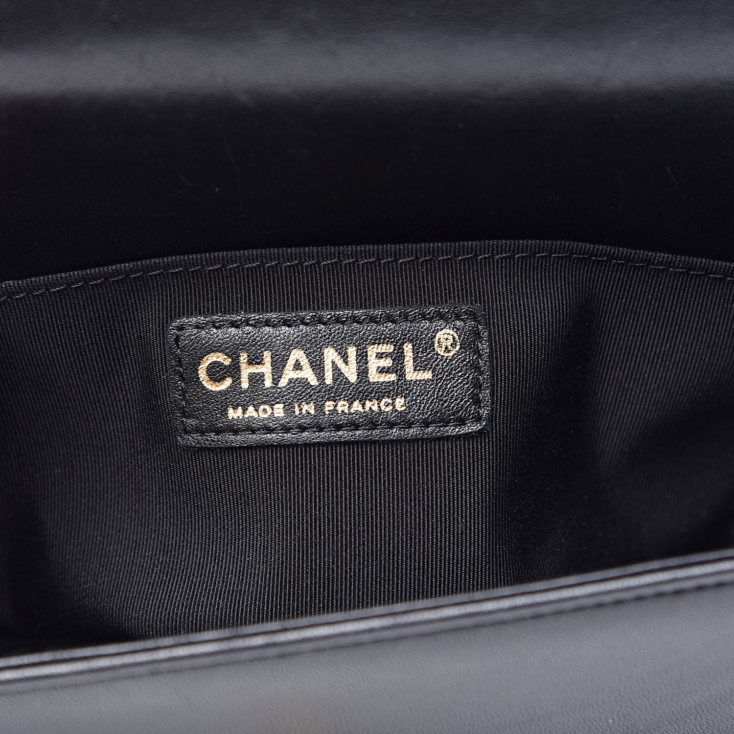 Chanel Lambskin Quilted Small Boy Flap Black 6 of 16