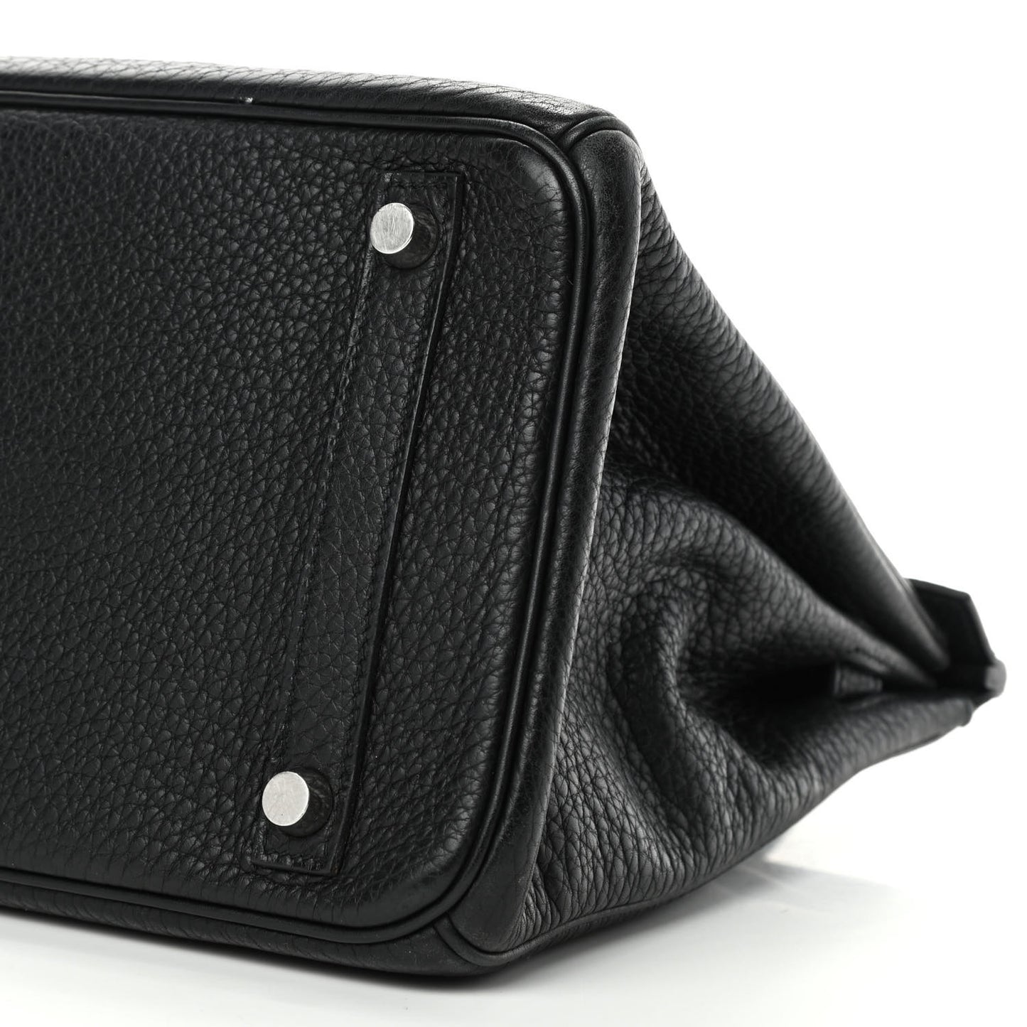 Taurillon Clemence Birkin 30 Black