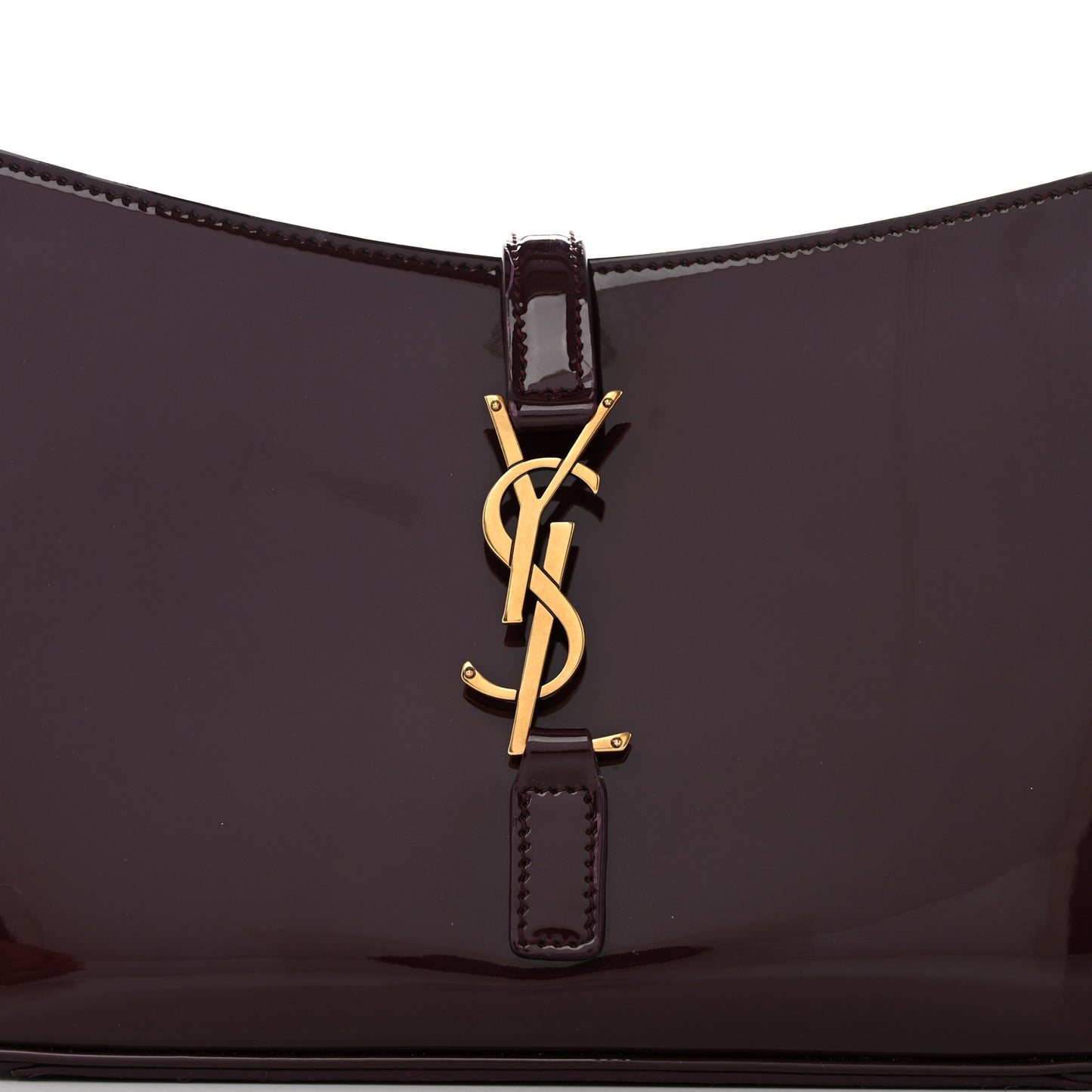 Patent Calfskin Le 5 A 7 Hobo Spicy Chocolate
