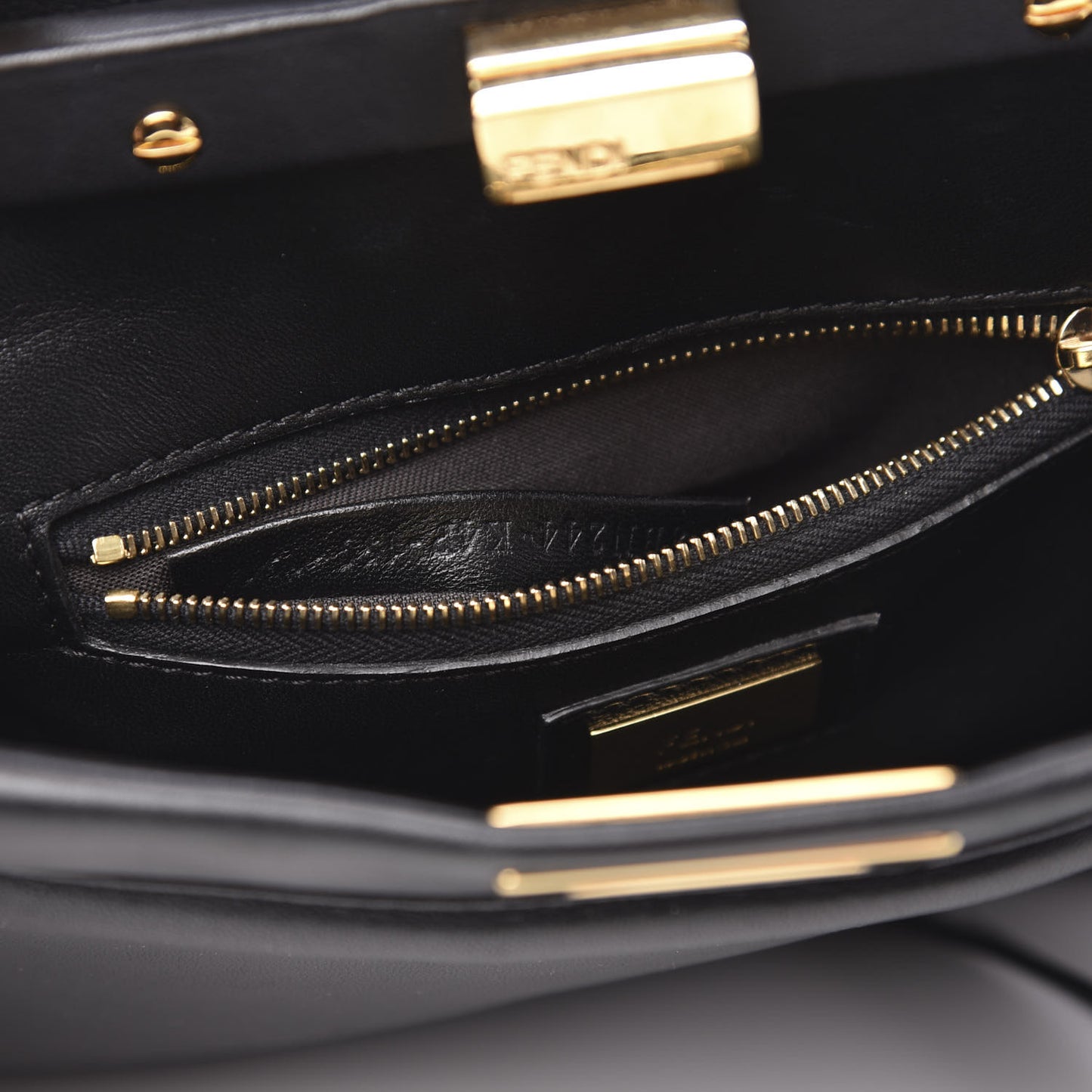 Nappa Mini Peekaboo Iconic Satchel Black