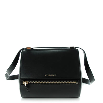 Givenchy Textured Calfskin Medium Pandora Box Crossbody Bag Black 1 of 7