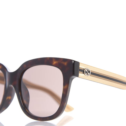 Gucci Acetate Square Frame Sunglasses GG3756FS Tortoise 7 of 8